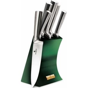 Berlinger Haus ZESTAW NOŻY W STOJAKU BERLINGER HAUS EMERALD METALLIC LINE BH-2448 6921728 5999108405808