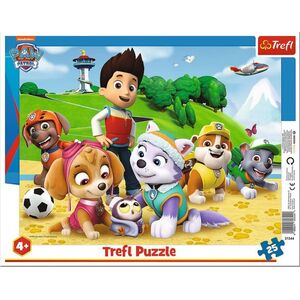 Trefl Puzzle ramkowe 25 Psi Patrol na tropie TREFL 6935831 5900511313444