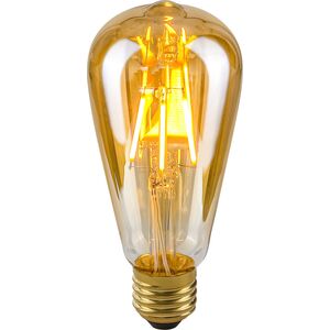 Italux Bursztynowa żarówka edison E27 4W ciepła Italux LED LDS-ST64-A 6936209 5900644312468