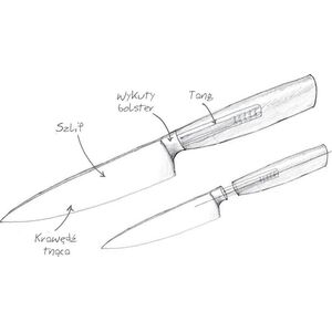 Boker Nóż do szpikowania BokerSolingen Core Professional uniwersalny 7052614 4045011172007