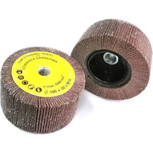 Glob ściernica garnkowa 100x50mm z gwintem M14 z płótna ściernego 60 (GLOB-SG-10050M14-P060) 7094479 5903707501823