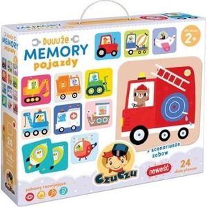 Bright Junior Media Duuuże Memory Pojazdy 7132710 5902983490951