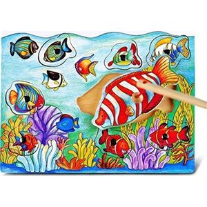 Viga Viga 58423 Magnetyczne puzzle - łowimy rybki 7317921 6934510584238