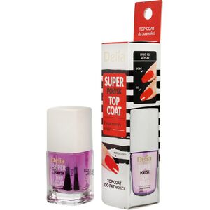 Delia  Cosmetics Top Coat do paznokci Super Połysk 11ml 7325108 5901350487693