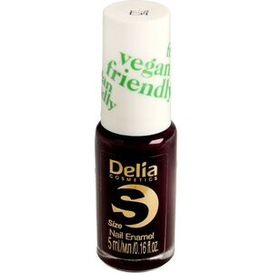 Delia Delia Cosmetics Vegan Friendly Emalia do paznokci Size S nr 225 Black Berry 5ml 7325159 5901350479940