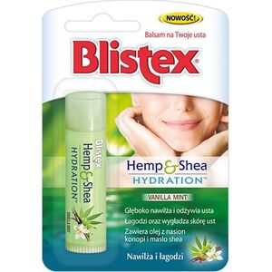 Blistex  Blistex Lip Infusions Balsam do ust nawilżająco łagodzący Hemp & Shea Hydration 1szt 7326124 5903415016374
