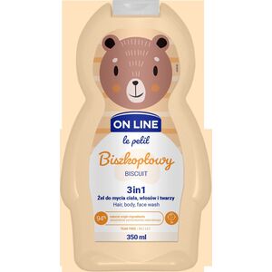 On Line Le Petit żel do mycia 3w1 dla dzieci Biszkoptowy 7326196 5903116742688