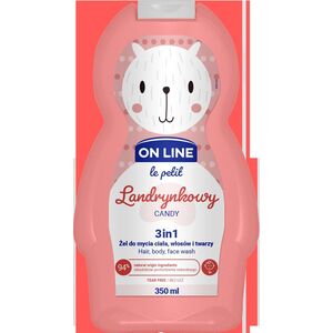 On Line Le Petit żel do mycia 3w1 dla dzieci Landrynkowy 7326198 5903116742725