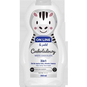 On Line Le Petit żel do mycia 3w1 dla dzieci Czekoladowy 7326200 5903116742787