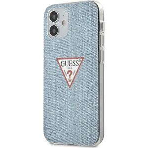 Guess Guess GUHCP12SPCUJULLB iPhone 12 5,4 niebieski/light blue hardcase Jeans Collection 7342783 3700740481844
