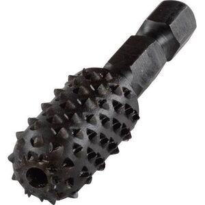 Wolfcraft Tarnik profilowany do drewna Wolfcraft - zaokrąglony, trzpień 6-kąt 7416481 4006885437708