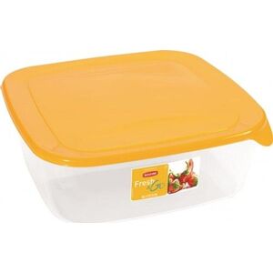 Curver Pojemnik Fresh Go Kwadratowy 2,9l Żółty Curver 7435512 3253920056221