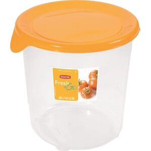 Curver Pojemnik Fresh Go Okrągły 1l Żółty Curver 7435515 3253920564023