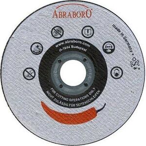 Abraboro Tarcza korundowa 125 x 2.5 metal (AB12534200) 7464947 5999082028055