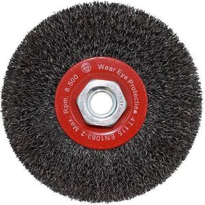 Abraboro Szczotka tarczowa 115 mm/M14 ABRABORO, drut karbowany 0,30 mm 7464986 5999082017158