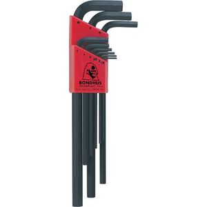 Bondhus Zestaw imbusów 1,5 - 10 BONDHUS - długie [9 cz.] 7465394 37231121990