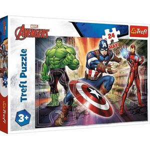 Trefl Puzzle 24 Maxi W świecie Avengersów 7513472 5900511143218