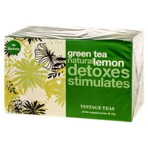 Vintage Teas Vintage Teas Green Tea Lemon - 30 torebek 7521644 4792128052271