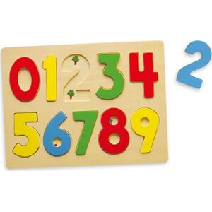 Viga Toys Puzzle Układanka Na Podkładce Cyferki 7532420 6934510585457