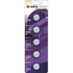 Agfa Bateria CR1620 5 szt. 7539128 4250175803234