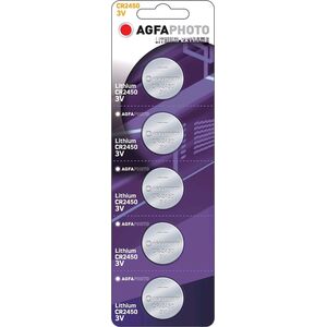 Agfa Bateria CR2450 5 szt. 7539134 4250175803258