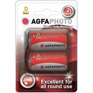 Agfa Bateria Heavy Duty D / R20 2 szt. 7539140 4250175808147