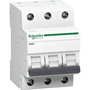 Schneider Electric Wyłącznik nadprądowy 3P B 63A 6kA AC K60N-B63-3 A9K01363 7564679 3606481138385