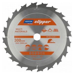 Norton Clipper NORTON PIŁA TARCZOWA 350mm x 30mm x 24z MULTI MATERIALS DEMOLITION (3,5/2,5) N70184608134 7598185 5450248769798