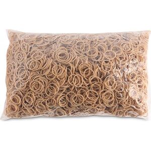 Office Products Gumki Recepturki Office Products, Średnica 20Mm, 1,5X1,5Mm, 60% Kauczuku, 1000G, Zgrzewka, Naturalne 7624523 5901503696040