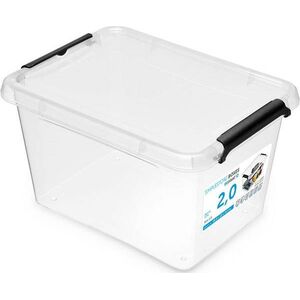 ORPLAST Organizer Przezroczysty Uniwersalny Pojemnik do Przechowywania 2 L Orplast SimpleStore uniwersalny 7671933 5902541122201