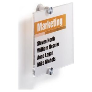 Durable TABLICZKA INFORMACYJNA 148 X 148 MM DURABLE CRYSTAL SIGN 7703855 4005546403571