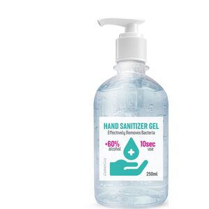 Omega OMEGA HAND SANITIZER 250ML BOTTLE WITH PUMP +60% ALCOHOL[45318] 7740415 5907595453189