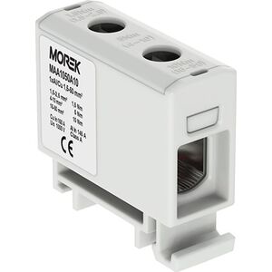 MOREK Złączka szyn. 1,5-50mm2 szara 2otwor 1P MAA1050A10 Morek 3811 7829012 4744397013811