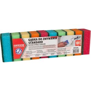 Office Products Gąbka do zmywania OFFICE PRODUCTS Standard, 10szt., mix kolorów 8012327 5901503674185