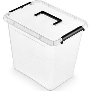 ORPLAST Pojemnik do przechowywania ORPLAST Simple box, 30l, z rączką, transparentny 8012861 5902541154301