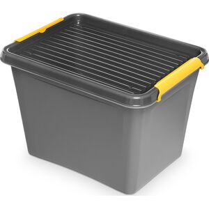 ORPLAST Pojemnik do przechowywania ORPLAST, Solidstore box, 19l, szary 8012866 5902541153267