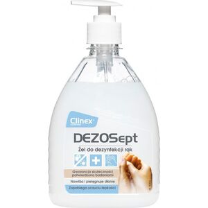 Clinex Żel do dezynfekcji rąk Dezosept 500ml, wirusobójczy 8013522 5907513270638