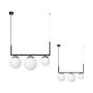 Lampa wisząca Milagro Lampa wisząca SPARTA BLACK / GOLD 3xE14 (MLP6498) - Eko-Light 8111265 5902693764984