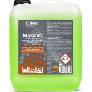 Clinex Koncentrat preparat do usuwania tłustych zabrudzeń CLINEX 4Dirt 10L Koncentrat preparat do usuwania tłustych zabrudzeń CLINEX 4Dirt 10L 8147784 5907513273219