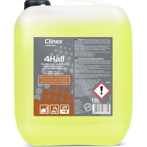 Clinex Koncentrat polimerowy płyn do mycia i pielęgnacji posadzek CLINEX 4Hall 10L Koncentrat polimerowy płyn do mycia i pielęgnacji posadzek CLINEX 4Hall 10L 8147808 5907513273370