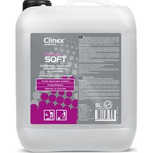 Clinex Preparat nabłyszczający do posadzek winyl płytki lastriko beton PCV CLINEX Dispersion SOFT 5L Preparat nabłyszczający do posadzek winyl płytki lastriko beton PCV CLINEX Dispersion SOFT 5L 8147829 5907513273431