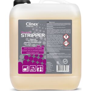 Clinex Płyn o dużej sile do usuwania powłok polimerowych z posadzek CLINEX Dispersion STRIPPER 5L Płyn o dużej sile do usuwania powłok polimerowych z posadzek CLINEX Dispersion STRIPPER 5L 8147835 5907513273486