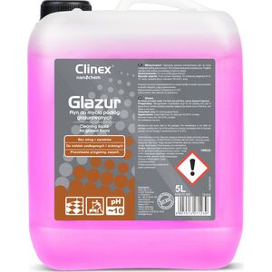 Clinex Płyn do mycia podłóg płytek glazury kamienia CLINEX Glazur 5L Płyn do mycia podłóg płytek glazury kamienia CLINEX Glazur 5L 8147844 5907513271239