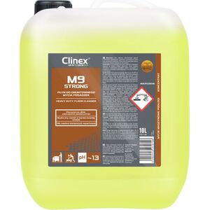 Clinex Płyn do mycia silnie zabrudzonych podłóg posadzek CLINEX M9 Strong 10L Płyn do mycia silnie zabrudzonych podłóg posadzek CLINEX M9 Strong 10L 8147848 5907513270706