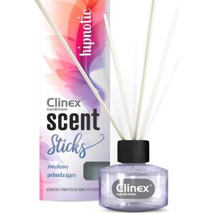 Clinex Patyczki kadzidełka zapachowe do odświeżania pomieszczeń CLINEX Scent Sticks HYPNOTIC 45ml Patyczki kadzidełka zapachowe do odświeżania pomieszczeń CLINEX Scent Sticks HYPNOTIC 45ml 8147887 5907513270607