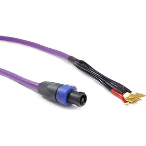 Kabel Melodika Widły - Speakon 12m fioletowy 8154520 5907609007698