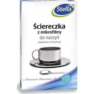 Stella Ściereczka z mikrofibry STELLA, do naczyń, 1 szt., mix 8318412 5903936005734
