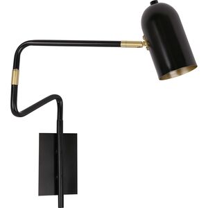 Kinkiet Candellux Kinkiet biurowy czarny Candellux HOSTI 21-75451 8331955 5906714875451