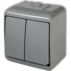 Karlik JUNIOR Łącznik świecznikowy podświetlany popielaty 10WHE-2L 8336922 5908257119399