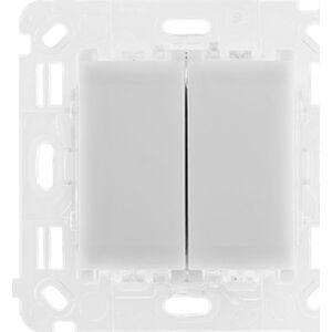 Kontakt-Simon Simon 54 Touch mechanizm Łącznik/Przycisk podwójny uniwersalny, 230V 2x6A ST2M 8337266 5902787860240